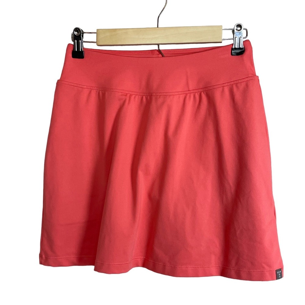 Title Nine Buttah Skort Salmon Pull On Skirt Size XS Pickleball Athleisure